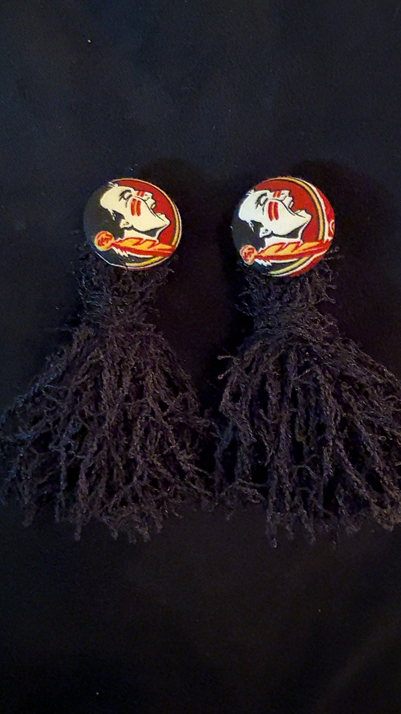 FSU Fringy Tassel Earrings