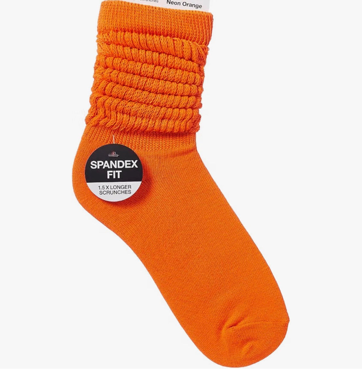 Neon Slouch Socks
